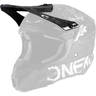 Oneal Schwarz Weiß Helm - Polyacrylite HR - Unisex - Einheitsgröße Oneal Schwarz Weiß Helm - Polyacrylite HR - Unisex - Einheitsgröße