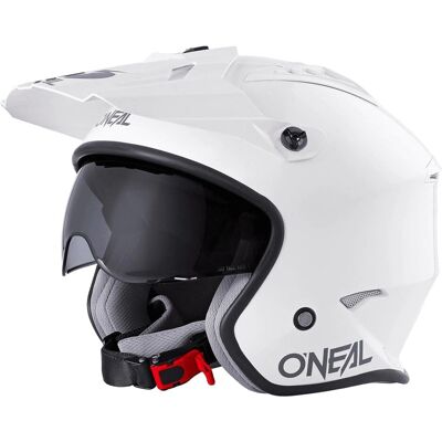 Casco Oneal Volt Solid Bianco - Trial, Unisex Casco Oneal Volt Solid Bianco - Trial, Unisex