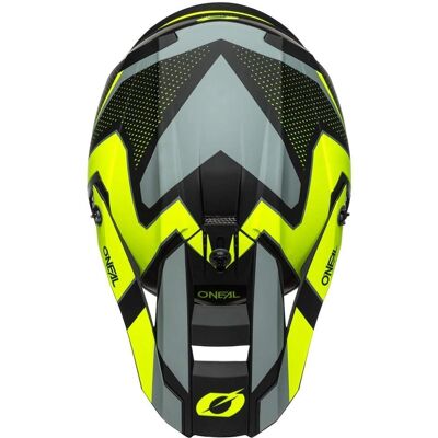 Oneal 5Series Polyacrylite Sleek Pico del Casco - Negro Amarillo - Unisex Oneal 5Series Polyacrylite Sleek Pico del Casco - Negro Amarillo - Unisex