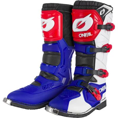 Botas de Motocross Oneal Rider Pro Unisex Rojo Azul Botas de Motocross Oneal Rider Pro Unisex Rojo Azul