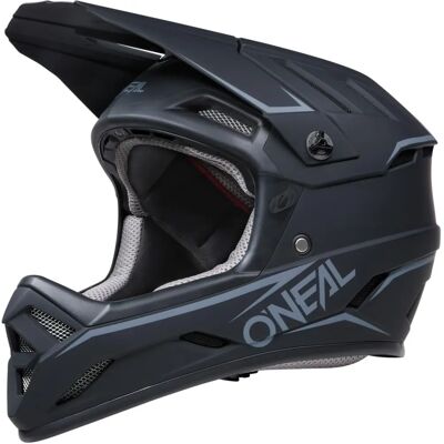 Casco Integrale Bici Mtb eBike Oneal Solid Nero Opaco XL Casco Integrale Bici Mtb eBike Oneal Solid Nero Opaco XL