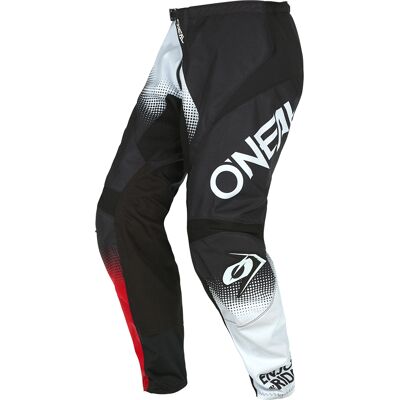 Oneal Element Racewear V.22 Motocross Hose - Schwarz Weiß Rot Oneal Element Racewear V.22 Motocross Hose - Schwarz Weiß Rot