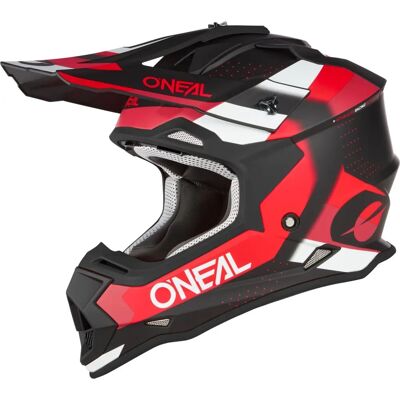 O'Neal 2SRS Spyde MX V23 - zwart/rood/wit O'Neal 2SRS Spyde MX V23 - zwart/rood/wit