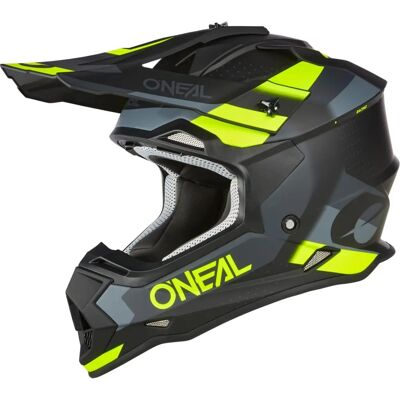 O'Neal Spyde V23 Schwarz Grau Gelb Unisex - Motocrosshelm O'Neal Spyde V23 Schwarz Grau Gelb Unisex - Motocrosshelm