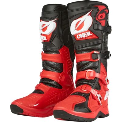Bottes de motocross O'NEAL RMX PRO - Noir Rouge - 41 - Publicité Bottes de motocross O'NEAL RMX PRO - Noir Rouge - 41 - Publicité