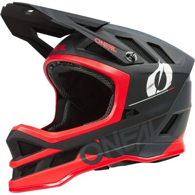 Casque VTT Oneal Blade Polyacrylite Haze noir rouge - L - Publicité Casque VTT Oneal Blade Polyacrylite Haze noir rouge - L - Publicité