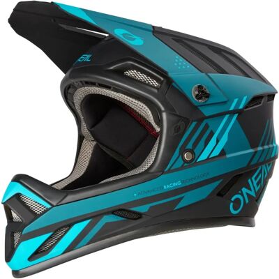 Casco Downhill O'Neal Backflip Strike V.23 - Negro-Turquesa, XS Casco Downhill O'Neal Backflip Strike V.23 - Negro-Turquesa, XS