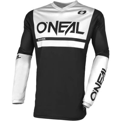 Jersey Unisex O'Neal Element Threat Air Negro Blanco Jersey Unisex O'Neal Element Threat Air Negro Blanco