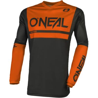 Jersey de Motocross Oneal Element Threat Air - Negro Naranja - XL - Unisex Jersey de Motocross Oneal Element Threat Air - Negro Naranja - XL - Unisex