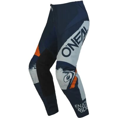 ONEAL - MOTO - Pantalones Element Shocker Azul / Naranja - Pantalones de Motocross ONEAL - MOTO - Pantalones Element Shocker Azul / Naranja - Pantalones de Motocross