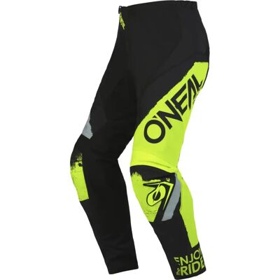 Pantalon Cross O'Neal Element Shocker - Noir Jaune - Pantalon de Motocross Pantalon Cross O'Neal Element Shocker - Noir Jaune - Pantalon de Motocross