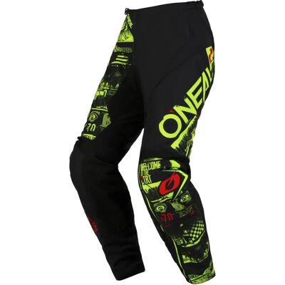 Pantaloni da Motocross O'Neal Element Attack - Nero Giallo - Pantaloni da Motocross Pantaloni da Motocross O'Neal Element Attack - Nero Giallo - Pantaloni da Motocross