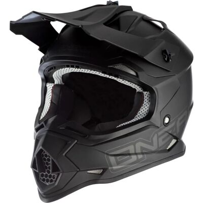 Oneal 2series Solid 2023 Motocross Helmet - Black - 2XL Oneal 2series Solid 2023 Motocross Helmet - Black - 2XL