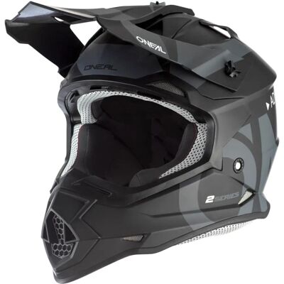 O’NEAL 2Series Slick 2023 Motocross Helm - Schwarz Grau O’NEAL 2Series Slick 2023 Motocross Helm - Schwarz Grau