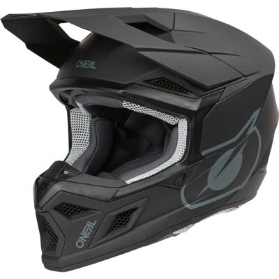O'Neal 3SRS MX Helm Kinder V24 - Matt schwarz/grau O'Neal 3SRS MX Helm Kinder V24 - Matt schwarz/grau