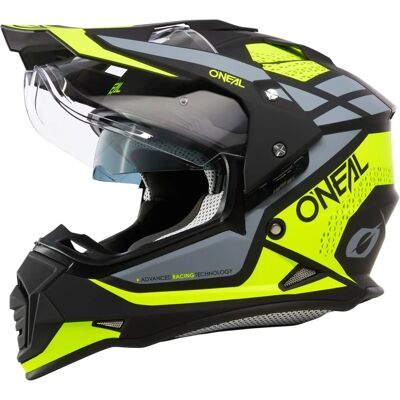 O’Neal Sierra R Neon Gelb/Schwarz/Grau Motorradhelm - Motorradhelm O’Neal Sierra R Neon Gelb/Schwarz/Grau Motorradhelm - Motorradhelm
