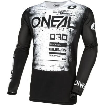 Maillot O'Neal Mayhem Scarz V.24 - Noir - Léger, Humidité, Ventilé - Maillot - Publicité Maillot O'Neal Mayhem Scarz V.24 - Noir - Léger, Humidité, Ventilé - Maillot - Publicité
