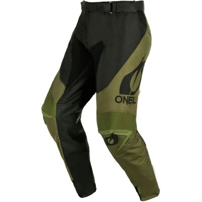 Pantalon motocross Oneal Mayhem Hexx - Noir Vert - 28 Pantalon motocross Oneal Mayhem Hexx - Noir Vert - 28
