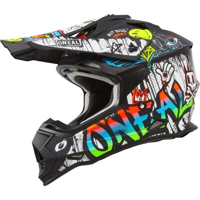 O'Neal 2SRS Rancid Mehrfarbig Motocross-Helm - M O'Neal 2SRS Rancid Mehrfarbig Motocross-Helm - M