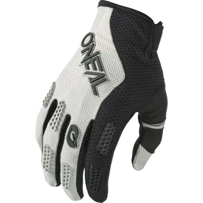 Gants de motocross O'Neal ELEMENT Noir Gris 2XL Gants de motocross O'Neal ELEMENT Noir Gris 2XL