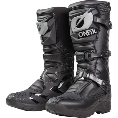 O'NEAL RSX Adventure Schwarze Enduro-Stiefel - Motorradausrüstung O'NEAL RSX Adventure Schwarze Enduro-Stiefel - Motorradausrüstung