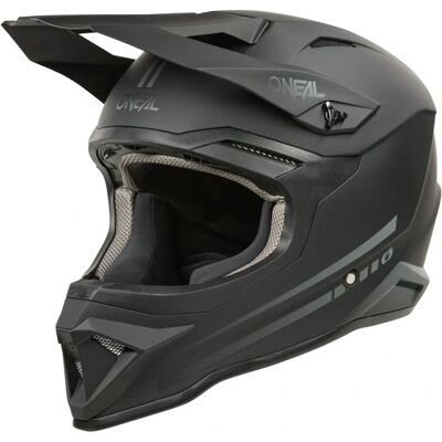 Casco O'Neal 1SRS Solido Nero - Casco da Motocross Casco O'Neal 1SRS Solido Nero - Casco da Motocross