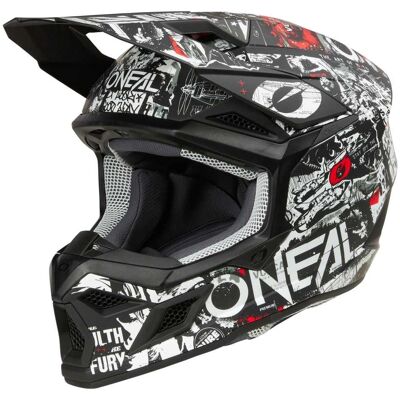 Casco de moto O’Neal 3SRS Attack - Seguridad, Ventilación, Comodidad Casco de moto O’Neal 3SRS Attack - Seguridad, Ventilación, Comodidad