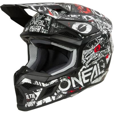 Casque MX O'Neal 3SRS Attack - Équipement de Motocross - Publicité Casque MX O'Neal 3SRS Attack - Équipement de Motocross - Publicité