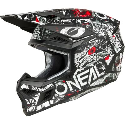 Casque Cross O’Neal 3SRS Attack - Casque de Moto - Publicité Casque Cross O’Neal 3SRS Attack - Casque de Moto - Publicité