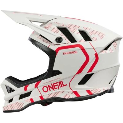 Casco Polyacrilite Oneal BLADE bianco/rosso XS - Casco Casco Polyacrilite Oneal BLADE bianco/rosso XS - Casco