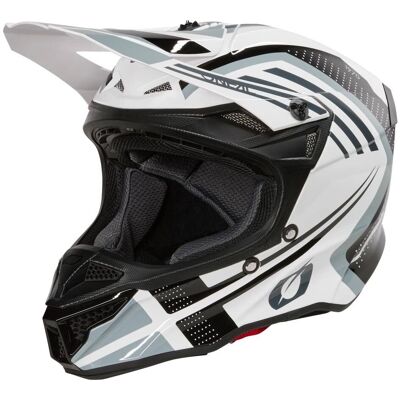 Casco O'Neal 5SRS - Poliacrílico Blanco/Negro - Casco Casco O'Neal 5SRS - Poliacrílico Blanco/Negro - Casco