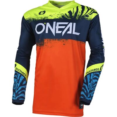 O'Neal Element Shocker Blau-Orange Cross-Trikot O'Neal Element Shocker Blau-Orange Cross-Trikot