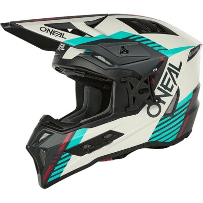 Casque O’Neal EX-SRS Quin Gris/Turquoise 2XL - Casque - Publicité Casque O’Neal EX-SRS Quin Gris/Turquoise 2XL - Casque - Publicité
