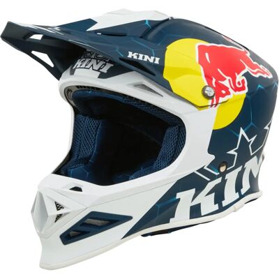 Casque cross Kini Red Bull MXC1 1.0 léger et bleu - Publicité Casque cross Kini Red Bull MXC1 1.0 léger et bleu - Publicité