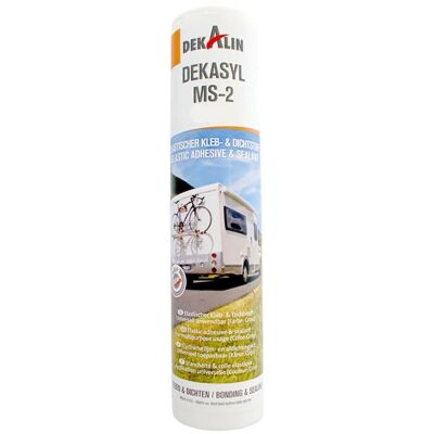 Dekalin MS-2 Mastic et Colle - 290ml Gris - Publicité Dekalin MS-2 Mastic et Colle - 290ml Gris - Publicité