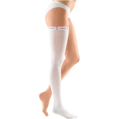 Medi Italia Srl Medi Kompresní Punčochy - Thrombexin H914 - 18 mmHg - Velikost Extra Large - Stehno - Bílá Medi Italia Srl Medi Kompresní Punčochy - Thrombexin H914 - 18 mmHg - Velikost Extra Large - Stehno - Bílá