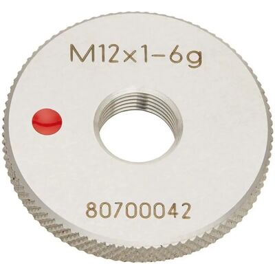 JBO Calibre d'anneau de filetage M8x0,75mm - Tolérance 6g - Publicité JBO Calibre d'anneau de filetage M8x0,75mm - Tolérance 6g - Publicité