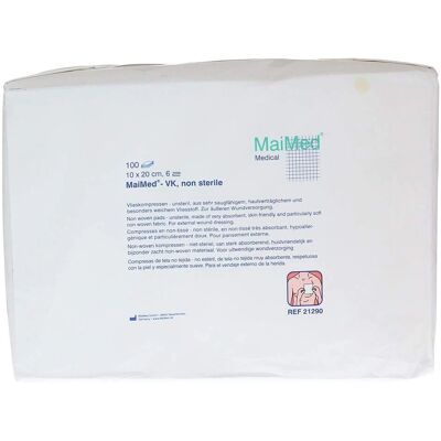 MaiMed - VLIESKOMPRESSEN 10x20 cm - unsteril - Nicht gewebte Verbände MaiMed - VLIESKOMPRESSEN 10x20 cm - unsteril - Nicht gewebte Verbände