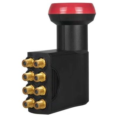 MegaSat Diavolo LNB Satellitare - Impermeabile per 8 Ricevitori MegaSat Diavolo LNB Satellitare - Impermeabile per 8 Ricevitori