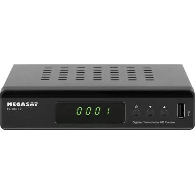 Megasat HD 640 T2 Satélite - Full HD - Negro Megasat HD 640 T2 Satélite - Full HD - Negro
