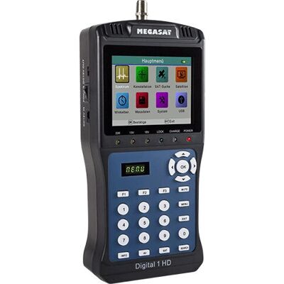 Megasat Digital 1 HD Satmessgerät - 950-2150 MHz, eingebautes Display Megasat Digital 1 HD Satmessgerät - 950-2150 MHz, eingebautes Display
