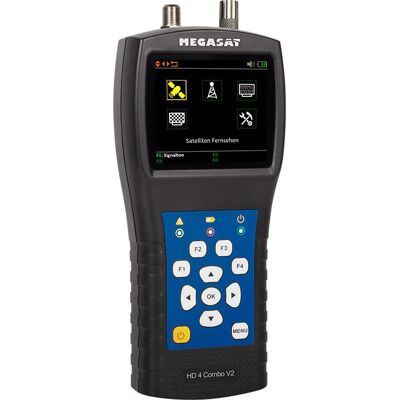 Megasat HD 4 Combo V2 - Satellite Signal Meter - Black Megasat HD 4 Combo V2 - Satellite Signal Meter - Black