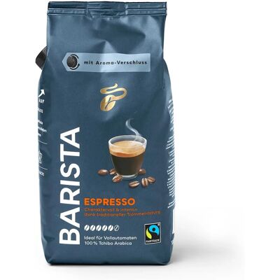 Tchibo Barista Espresso - 1 kg Całe Ziarna - Intensywność 5/6 Tchibo Barista Espresso - 1 kg Całe Ziarna - Intensywność 5/6