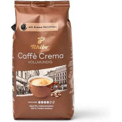 Tchibo Caffè Crema Vollmundig - 1 kg Ganze Bohne - Intensität: 4/6 Tchibo Caffè Crema Vollmundig - 1 kg Ganze Bohne - Intensität: 4/6