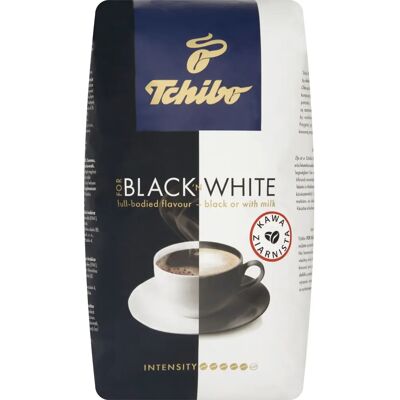 Tchibo Black & White 1 kg Kaffee - Kaffeeart Tchibo Black & White 1 kg Kaffee - Kaffeeart