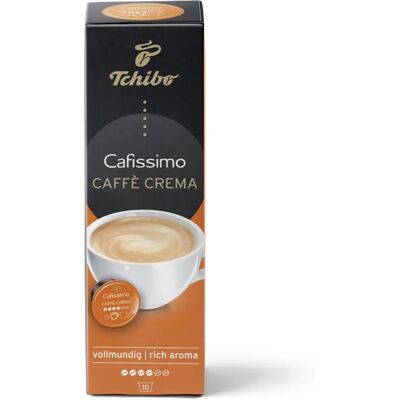 Tchibo Caffè Crema Rich Aroma - 10 Capsules - Publicité Tchibo Caffè Crema Rich Aroma - 10 Capsules - Publicité