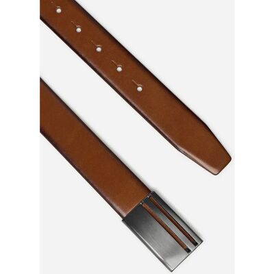 MONTI BERLIN Ledergürtel - Klassisch Hellbraun - 3,5cm breit MONTI BERLIN Ledergürtel - Klassisch Hellbraun - 3,5cm breit