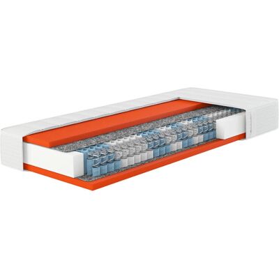 SCHLAFSYSTEME Dynamic TFK Wit 7-Zone Matras SCHLAFSYSTEME Dynamic TFK Wit 7-Zone Matras