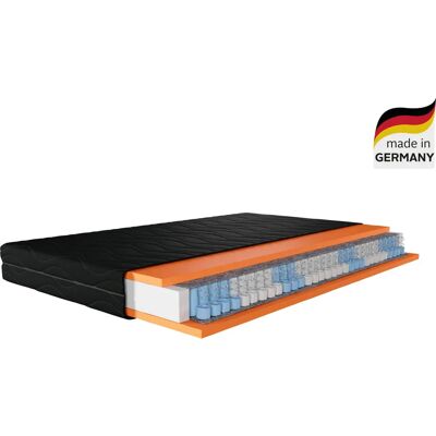 MY HOME Black Diamond Comfort Matratze - 90x200, 140x200, Schwarz, 20cm MY HOME Black Diamond Comfort Matratze - 90x200, 140x200, Schwarz, 20cm