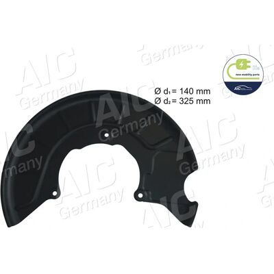 AIC 54846 Bremsscheibe Beschermplaat - Voorkant Rechts - Remschijfbescherming AIC 54846 Bremsscheibe Beschermplaat - Voorkant Rechts - Remschijfbescherming